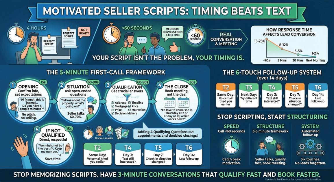 Motivated Seller Scripts: Why What You Say Matters Less Than When You Say It